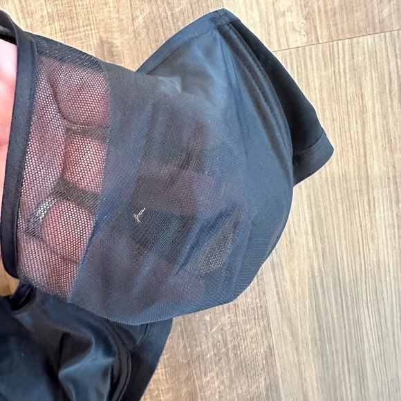 SOMA Unbelievable Lift Scoop Balconette Unlined Bra Sheer Black Size 38DD NWOT - Picture 4 of 5